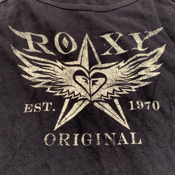 Roxy Paradise Black Tank Top - Picture 2 of 6